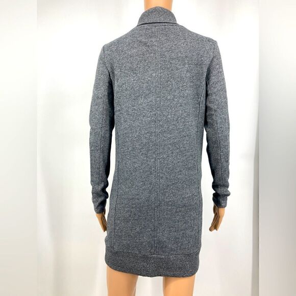 Lou-Grey Cotton Blend Grey Mini Dress Size XS(Fit S-M) - Picture 8 of 10
